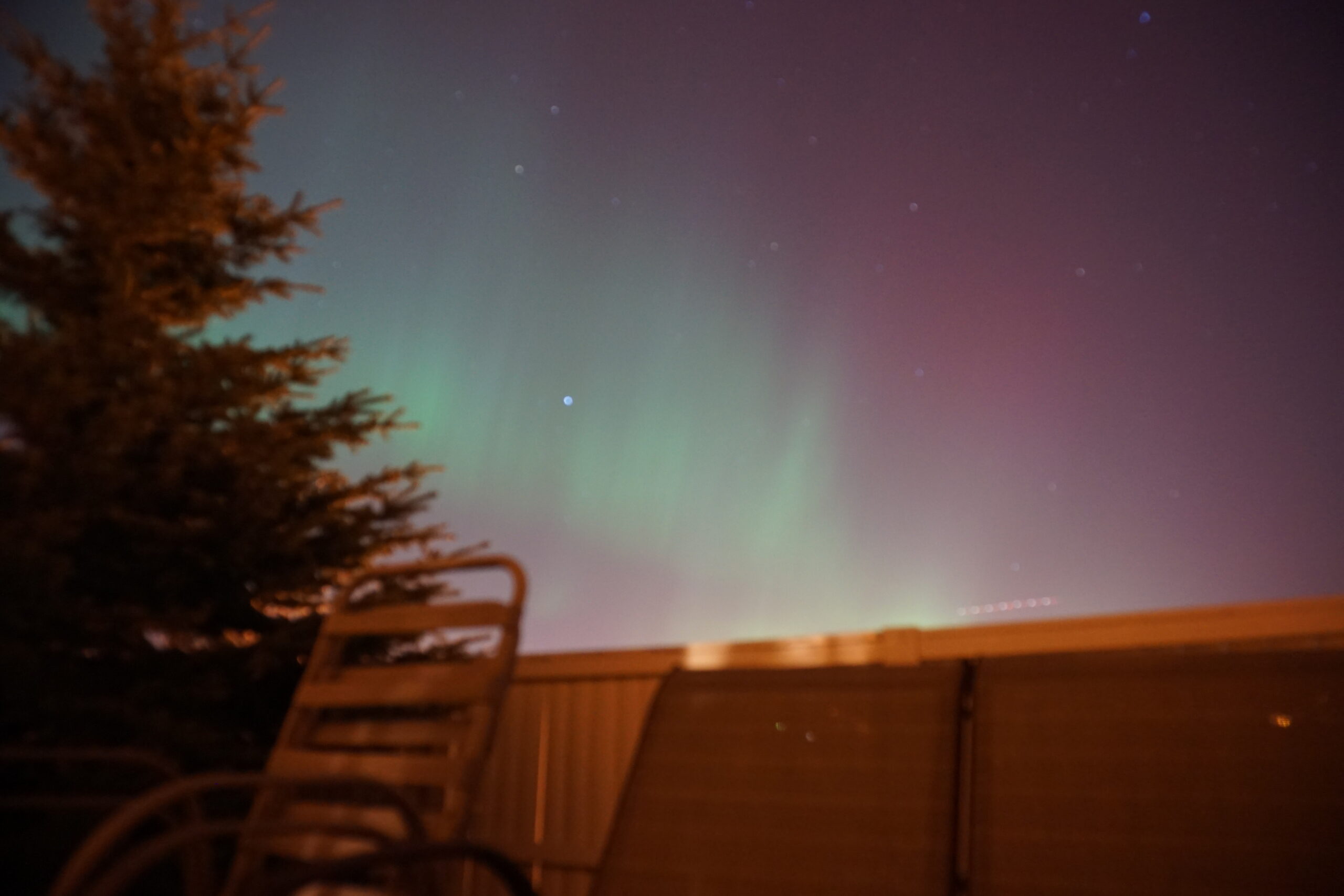 Fireworks in the sky